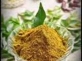Curry leaves powder / karibevu chutney pudi / karuvepillai podi recipe