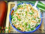 Easy veg chow mein / vegetable hakka noodles