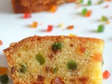 Eggless tutti frutti cake recipe / eggless vanilla sponge cake