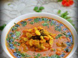 Hitikida avarekalu saaru / field beans gravy / surti lilva curry