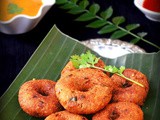 Instant bread vada / instant medu vada - leftover bread recipes