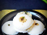 Instant rice idli / poha idli / aval idli - no fermentation idli recipe