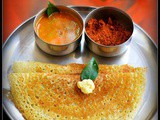 Lady's finger dosa / okra ( bhindi ) dosa / bendekai dosa