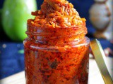 Mango thokku recipe / mavinakayi thokku / grated mango pickle