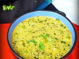 Mathi matar malai / restaurant style methi malai matar