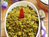 Matvadi / matodi palya / paruppu usili / methi chanadal sabzi