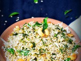 Methi rice recipe - 2 / urad dal rice / iyengar style menthe bath