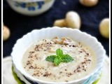 Mushroom soup recipe / cream of mushroom soup - vegetarian & indian style