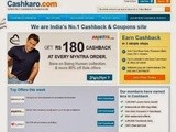 Oniline shopping with cashkaro.com - a review & a happy new year