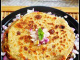 Onion paratha / pyaaz ka paratha / stuffed onion flatbread