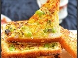 Rava toast recipe / eggless savory french toast