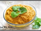 Thimare chutney / brahmi chutney