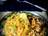 Vangi bhath ( bhaat / bath ) recipe / brinjal rice