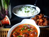 Veg manchurian recipe / vegetable manchurian gravy