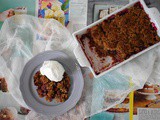 MRVLjENI KOLAČ sa ŠLJIVAMA – plum crumble