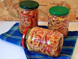 Paprike u senfu - zimnica i sjajan prilog uz meso i dimljenu ribu