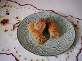 Tahini baklava sa alvom i lešnicima