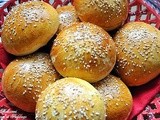 Chrik - Algerian brioches with sesame seeds