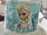 Frozen Birthday Cake