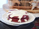 Red Velvet Pancakes