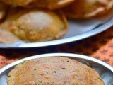 Bittergourd peel pooris- Crispy karela peel pooris - tasty brunch recipes