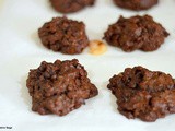 Chocolate banana oatmeal cookies recipe - easy healthy baking recipes