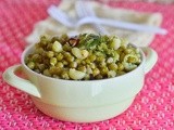 Dried peas pasta chundal recipe -Navrathri special