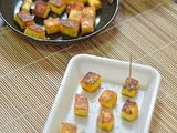 Instant roasted paneer snack  -  Recipes in 5 minutes-  Paneer recipes