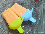 Mango cream popsicles recipe - kids food recipes