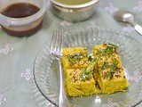Millet (kuthiraivali) dhokla recipe - Easy snack recipe