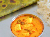 Mutter paneer recipe - No onion garlic tomato quick dishes