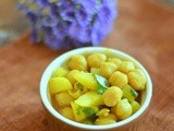 No onion no garlic chole recipe - channa masala recipe