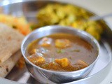 Paneer and small onion in southindian tamarind based gravy - Side dish for rotis and rice