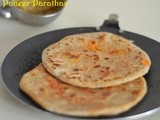Paneer paratha recipe - Kids lunch box recipes