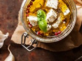 Feta marinée