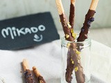 Mikado maison (ou bâtonnets sablés au chocolat)