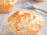 Muffin au reblochon, lardons et paprika