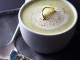 Velouté de courgettes à la vache qui rit {pour faire manger des courgettes aux (grands) n'enfants}