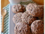 Biscotti al ciobar e nocciole – Instant hot chocolate mix cookies