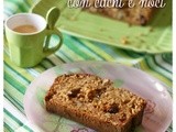 Cake speziato con cachi e noci – Spiced persimmon and walnut bread