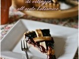 Crostata di ciliegie all’aceto balsamico – Balsamic cherry tart