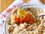 Crumble di carote e pastinache con asiago e nocciole – Carrot and parsnip crumble with asiago cheese and nuts