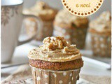 Cupcakes al caffè e noci – Coffee and walnut cupcakes