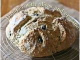 Damper with olives and oregano – Pane veloce australiano con olive e origano