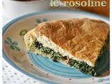 Focaccia con le rosoline – Focaccia with field poppy leaves