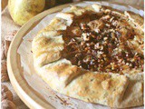 Galette di farro con pere, noci e gorgonzola – Spelt galette with pears, gorgonzola and walnuts