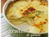 Gratin di sedano rapa e patate al timo – Celeriac and potato gratin with thyme