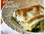 Lasagne con zucca, erbette e provola – Lasagne with pumpkin, winter greens and provola