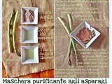 Maschera purificante agli asparagi