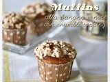 Muffins alla banana e noci con crumble topping – Crumble banana and walnut muffins
